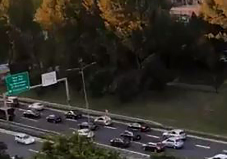 „NE DAMO SVETINJE“ Protestna vožnja autoputem kroz Beograd u znak podrške Srbima u Crnoj Gori (VIDEO)