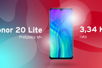 Trostruka kamera za trostruko više zabave - HONOR 20 LITE: Nova ponuda telefona u M:tel WEB SHOPU