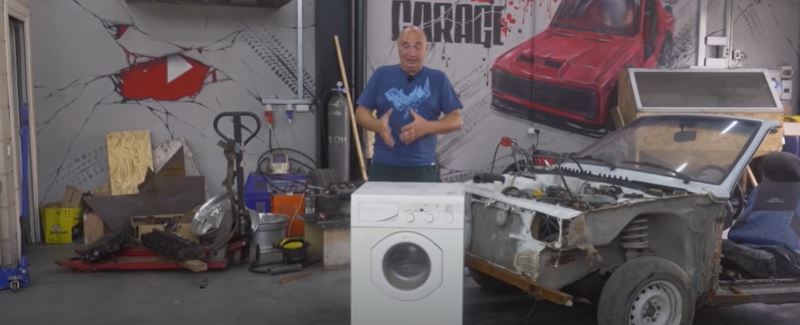 NEVJEROVATNO, ALI ISTINITO U veš-mašinu ugradili motor od auta i prali U PETOJ BRZINI (VIDEO)