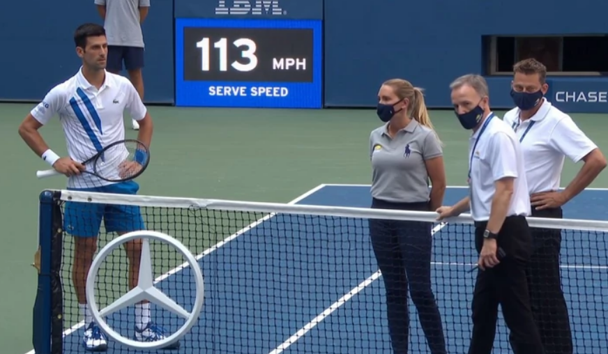 ŠOK U NJUJORKU Novak diskvalifikovan sa US opena (VIDEO)
