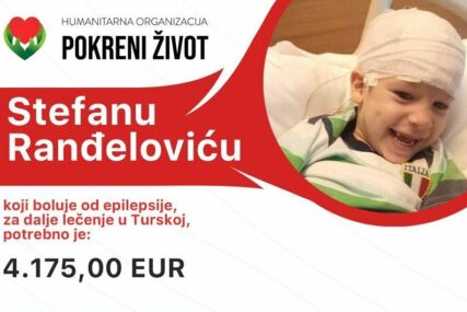"I ljekari puste suzu jer su NEMOĆNI" Mali Stefan (4) treba pomoć dobrih ljudi kako bi skupio novac za liječenje
