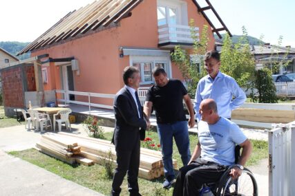 PODRŠKA RATNOM VOJNOM INVALIDU Uz pomoć opštine se rekonstruiše stambeni objekat u Ugljeviku