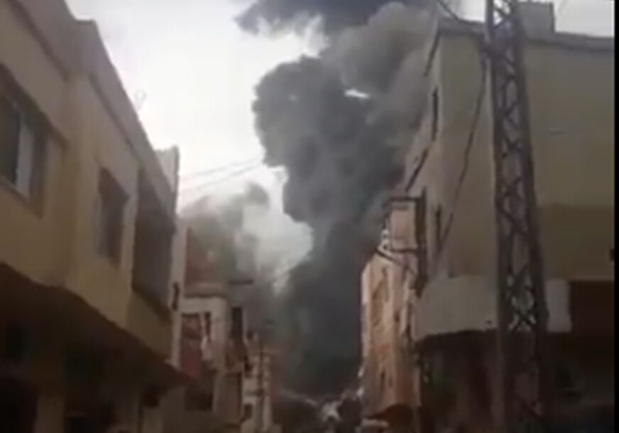 ŠIRI SE GUST DIM, STANOVNICI U PANICI Nova stravična eksplozija u Libanu (VIDEO)