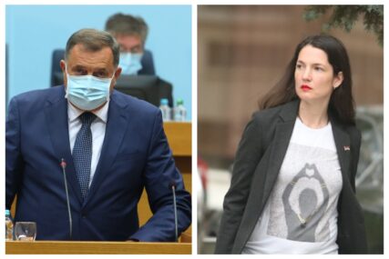 "Profesor fakulteta da kaže da su na Londonskoj berzi sumnjive pare" Dodik oštro kritikovao Jelenu Trivić