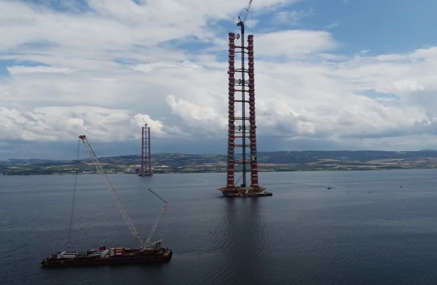 ČUDO ARHITEKTURE U Turskoj se gradi najduži most na svijetu (VIDEO)