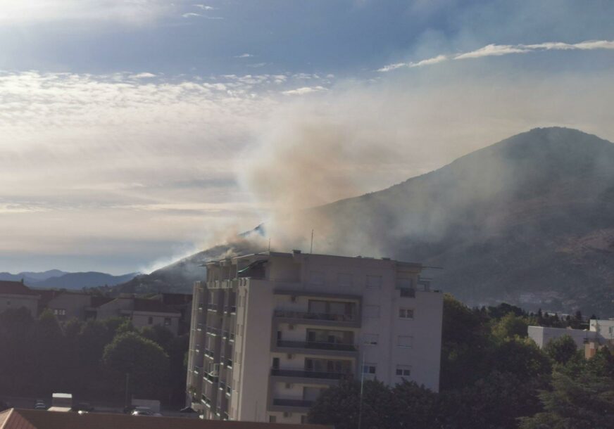 DIM SE ŠIRI TREBINJEM Bukti šumski požar na jugu Srpske