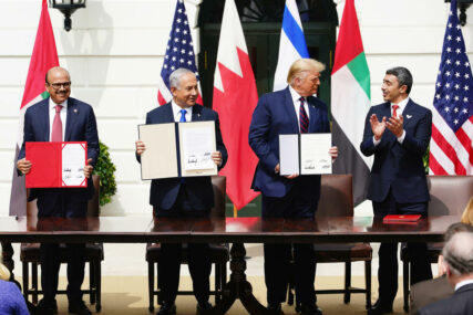 NOVO DOBA ZA BLISKI ISTOK U Bijeloj kući potpisan "istorijski sporazum" Izraela, UAE i Bahreina