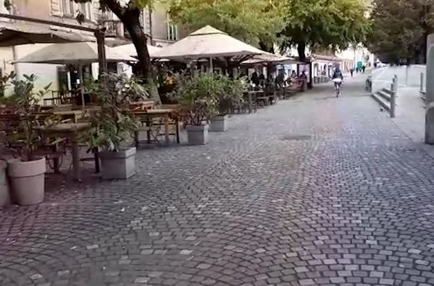 ŽARIŠTE KORONE U Ljubljani ulice puste, maske OBAVEZNE I NAPOLJU, zabranjen rad svih kafića i restorana