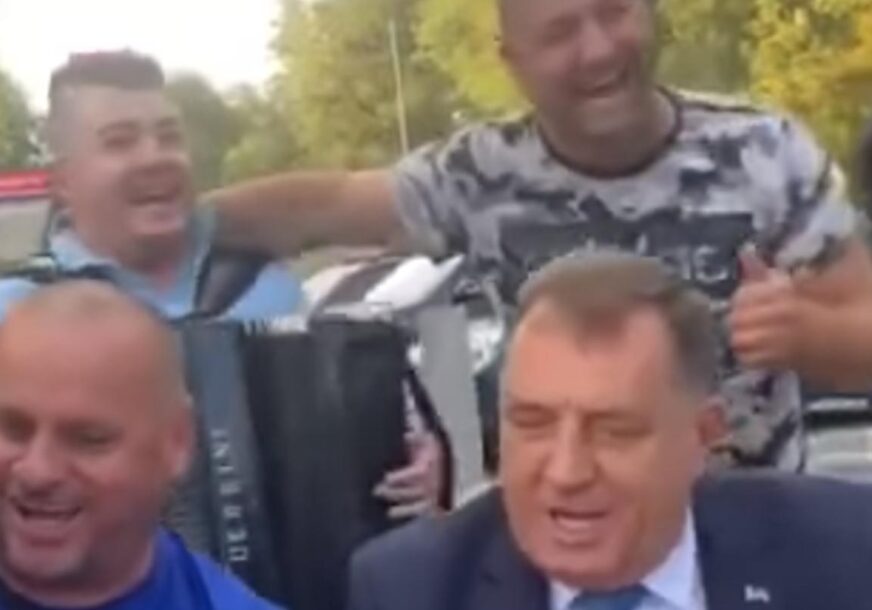 „SAMO ZA PREDSJEDNIKA“ Hit snimak druženja Dodika s veselim domaćinima (VIDEO)