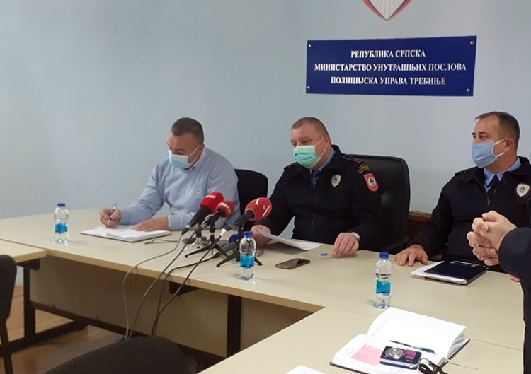 PU TREBINJE POJAČANA SA 25 SLUŽBENIK Više policajaca na ulicama u Istočnoj Hercegovini