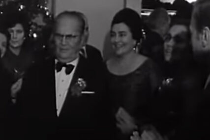 Tito i Jovanka na svečanom prijemu