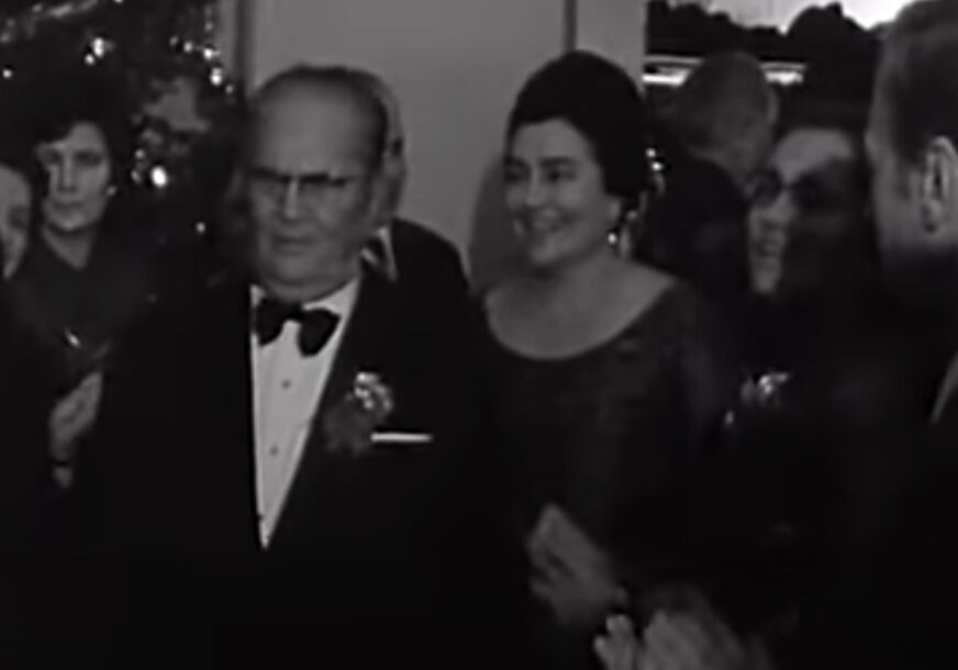 Tito i Jovanka na svečanom prijemu