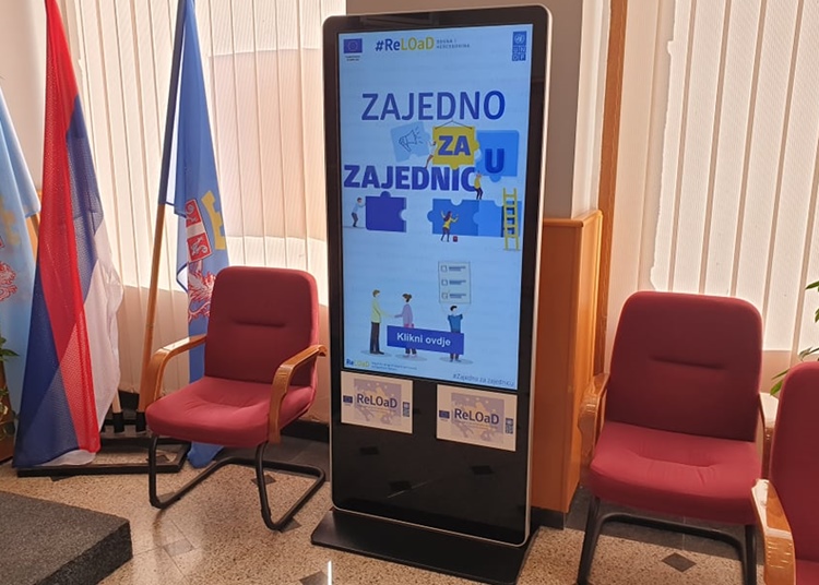 OLAKŠICE ZA GRAĐANE TREBINJA Interaktivni panel sa informacijama iz Gradske uprave