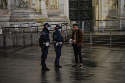 ITALIJA UVODI POLICIJSKI ČAS Zabrana kretanja noću osim uz potvrdu