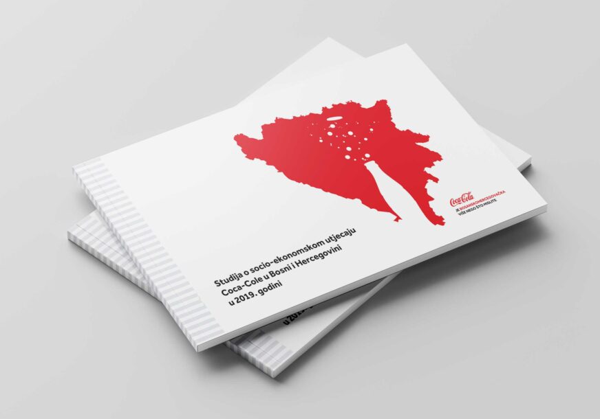 DOPRINOS 186 MILIONA KM Virtuelno predstavljena treća Studija o socio-ekonomskom uticaju Coca-Cole u BiH u 2019.