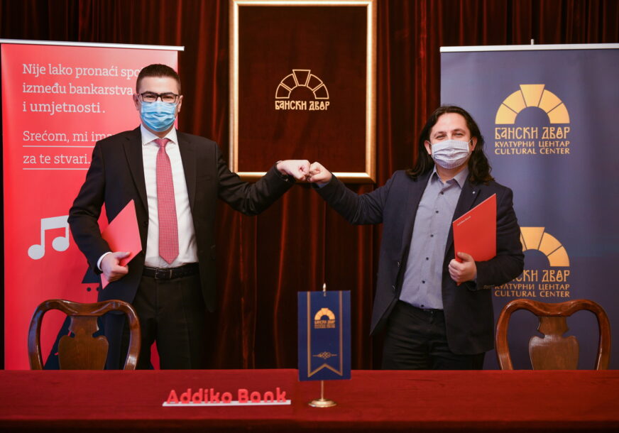 ČETVRTA GODINA USPJEŠNE SARADNJE Potpisan novi ugovor o partnerstvu Addiko banke i Banskog dvora u Banjaluci