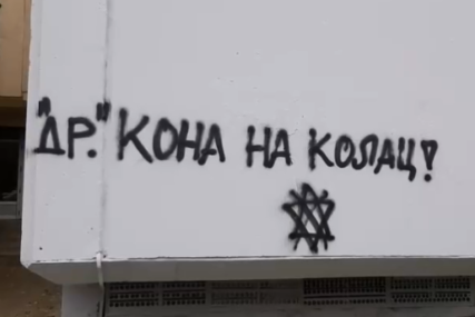 "ČIN MRŽNJE MORA BITI KAŽNJEN" Ljekarska komora Srbije najoštrije osudila ispisivanje grafita upućenog dr Konu