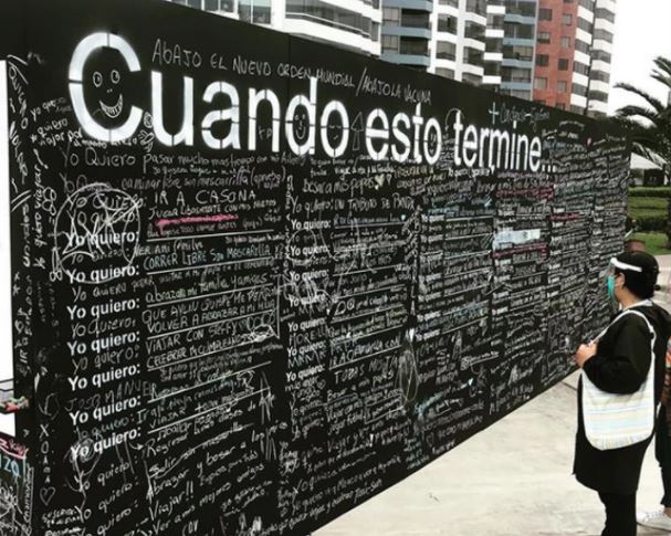 "SAMO ŽELIM DA VAS PONOVO POLJUBIM" Zid nade ispunilo više od 5.000 poruka (FOTO)