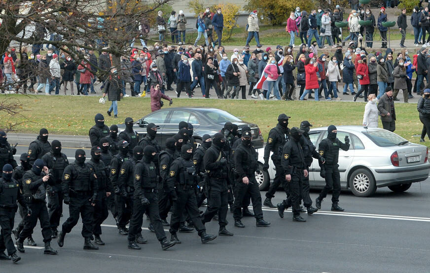 TRAŽE NOVE IZBORE Više od 200 uhapšenih tokom protesta u Bjelorusiji