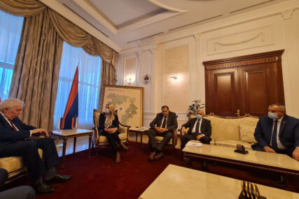 ZAHVALNOST NA RAZUMIJEVANJU I SARADNJI Zvaničnici Srpske održali oproštajni sastanak s ruskim ambasadorom Ivancovim