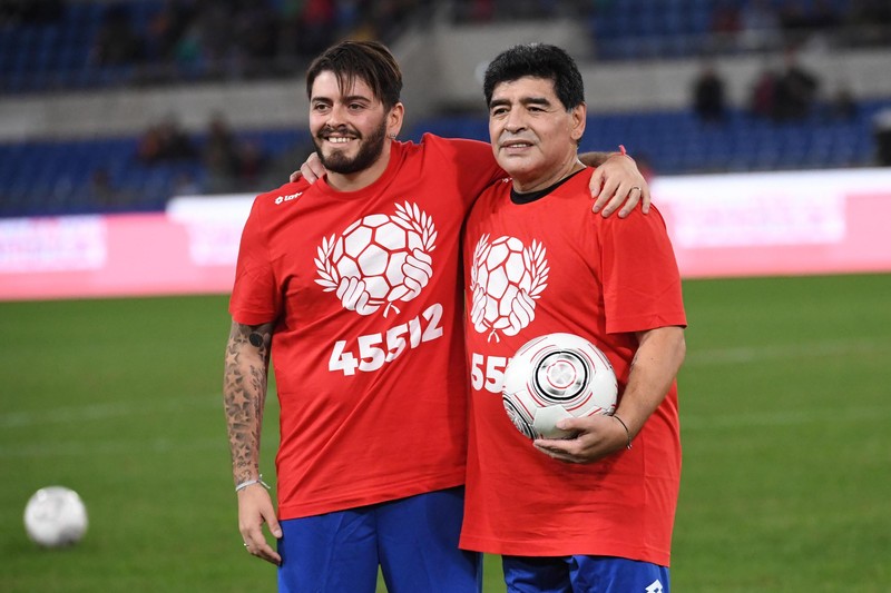 EMOTIVAN OPROŠTAJ Maradona junior: Osjećao sam se nepobjedivo kraj tebe