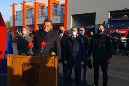 OTVOREN NOVI VATROGASNI DOM Dodik: Prnjavor pokazuje stalni napredak