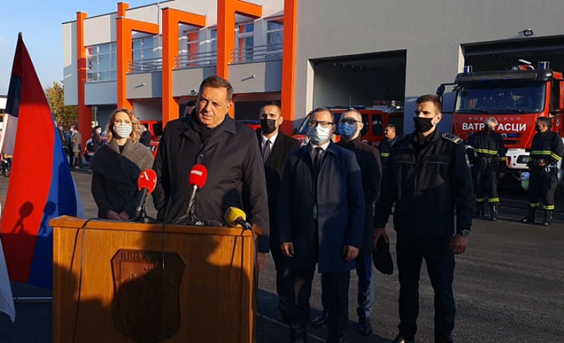 OTVOREN NOVI VATROGASNI DOM Dodik: Prnjavor pokazuje stalni napredak