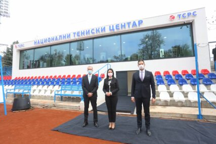 UDOVIČIĆ I DAVIDOVIĆ U POSJETI NACIONALNOM TENISKOM CENTRU Stvoreni uslovi za tješnju saradnju, kampove i takmičenja