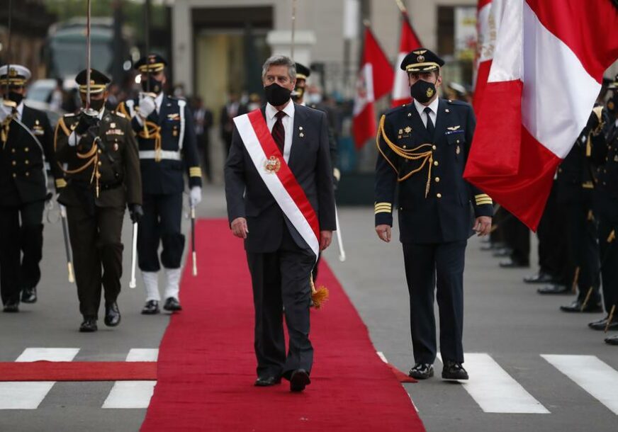 FRANCISKO SAGASI VODIĆE DRŽAVU Peru dobio TREĆEG predsjednika u roku do sedam dana