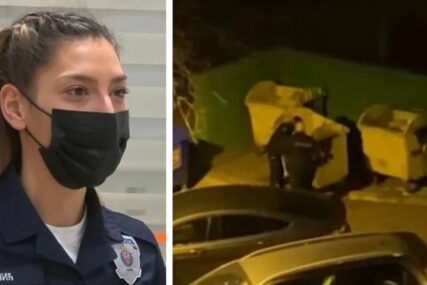 „NA DNU KONTEJNERA OSJETILA SAM TRZAJ“ Policajka koja je izvadila bebu iz smeća, PLAKALA tokom akcije spasavanja