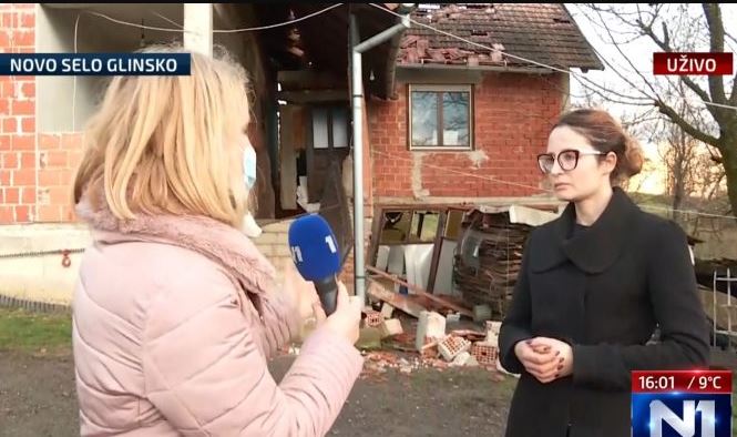 "DA SAM POSLUŠALA SESTRU, BLOK BI PAO NA NAS" Djevojka iz sela kod Gline o stravičnom zemljotresu