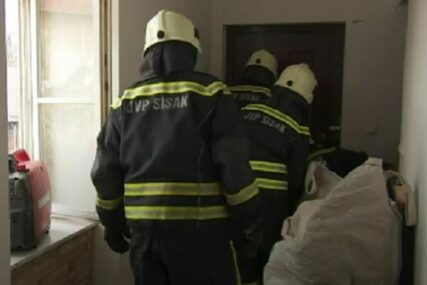 DRAMA U SISKU Porodica ostala ZAROBLJENA nakon zemljotresa, spasavali ih vatrogasci (VIDEO)