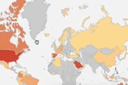 INTERAKTIVNA MAPA POKAZUJE POPULARNOST  Karta svijeta koja će otkriti sve o vašem IMENU I PREZIMENU (VIDEO)