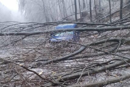LEDENA KIŠA IZAZVALA HAOS U naselju pored Banjaluke padalo drveće, bez struje više od 30 sati