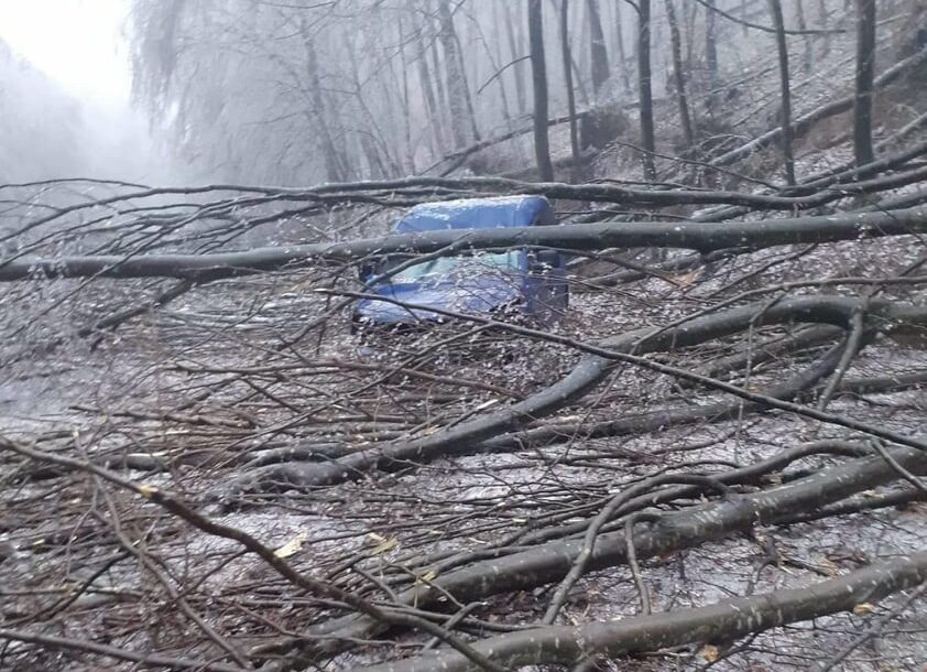 LEDENA KIŠA IZAZVALA HAOS U naselju pored Banjaluke padalo drveće, bez struje više od 30 sati