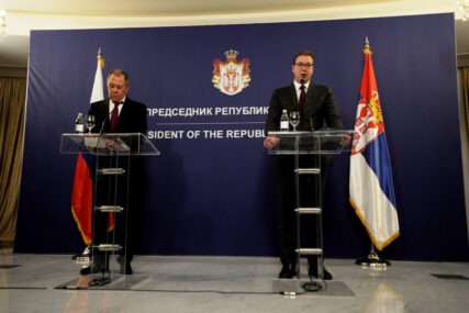 "POTVRĐENO PRIJATELJSTVO DVIJE ZEMLJE" Vučić i Lavrov saglasni o razvoju saradnje Srbije i Rusije