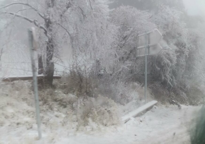 Prava zima došla u komšiluk: Dijelovi Hrvatske okovani ledom