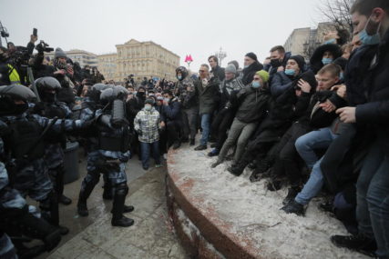 NAPETO U RUSKOJ PRESTONICI Građani Moskve upozoreni da ne izlaze na proteste