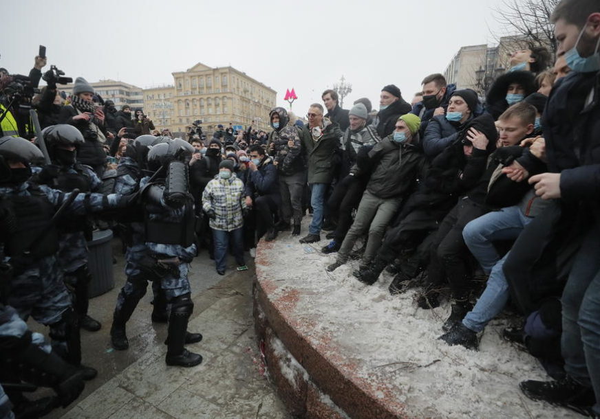 NAPETO U RUSKOJ PRESTONICI Građani Moskve upozoreni da ne izlaze na proteste