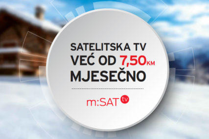 Na m:SAT više od 150 KANALA: Satelitska TV već od 7,50 KM mjesečno