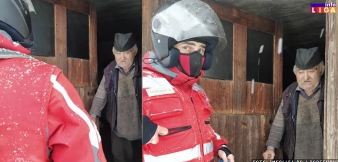 Branislavu (75) su pas i konj JEDINA PORODICA: Siroti deka zbog snijega PET DANA nije mogao iz kuće