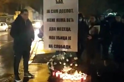 TUGA LOMI SRCE Bolne scene večeras u Zemunu, na mjestu gdje je stradao četvorogodišnji Despot