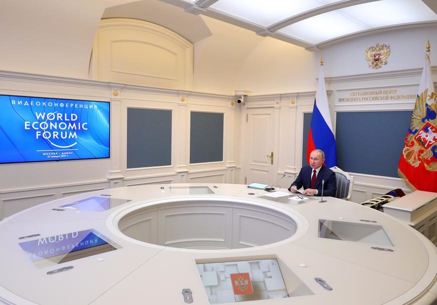 ONLAJN DAVOS Putin o borbi protiv pandemije i rješavanju svjetskih problema