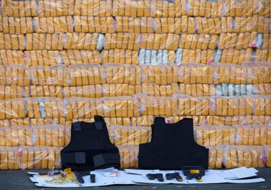 UHAPŠENA ČETIRI TURSKA DRŽAVLJANINA Pronađena tona kokaina u diplomatskoj pošiljci, droga VRIJEDI 81 MILION DOLARA
