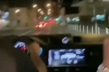 JEDVA IZBJEGAO PJEŠAKA I AUTOBUS Uhapšen bahati vozač, policija mu oduzela i automobil kojim je divljao po gradu (VIDEO)