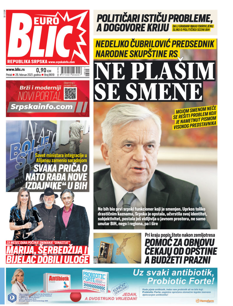 Blic Naslovna - Srpskainfo