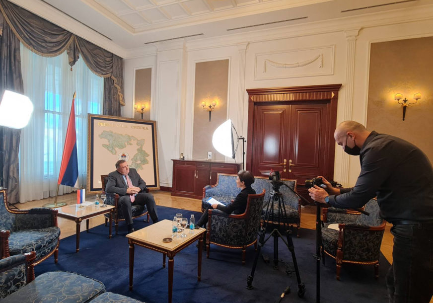 Govorio o Samitu i pandemiji korone: Dodik dao intervju za KINESKU DRŽAVNU TELEVIZIJU