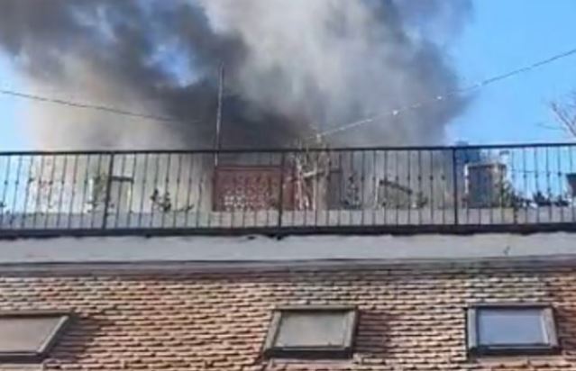 Vatrogasci ugasili požar: U restoranu se zapalila pica peć, nastala velika materijalna šteta
