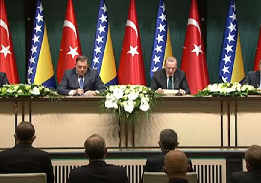 Erdogan nakon sastanka sa članovima Predsjedništva: Turska će dostaviti 30.000 doza vakcina BiH