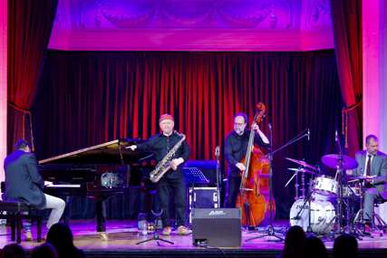 Koncert džez kvarteta svjetski poznatog ruskog saksofoniste Olega Kirijeva održan u Banskom dvoru